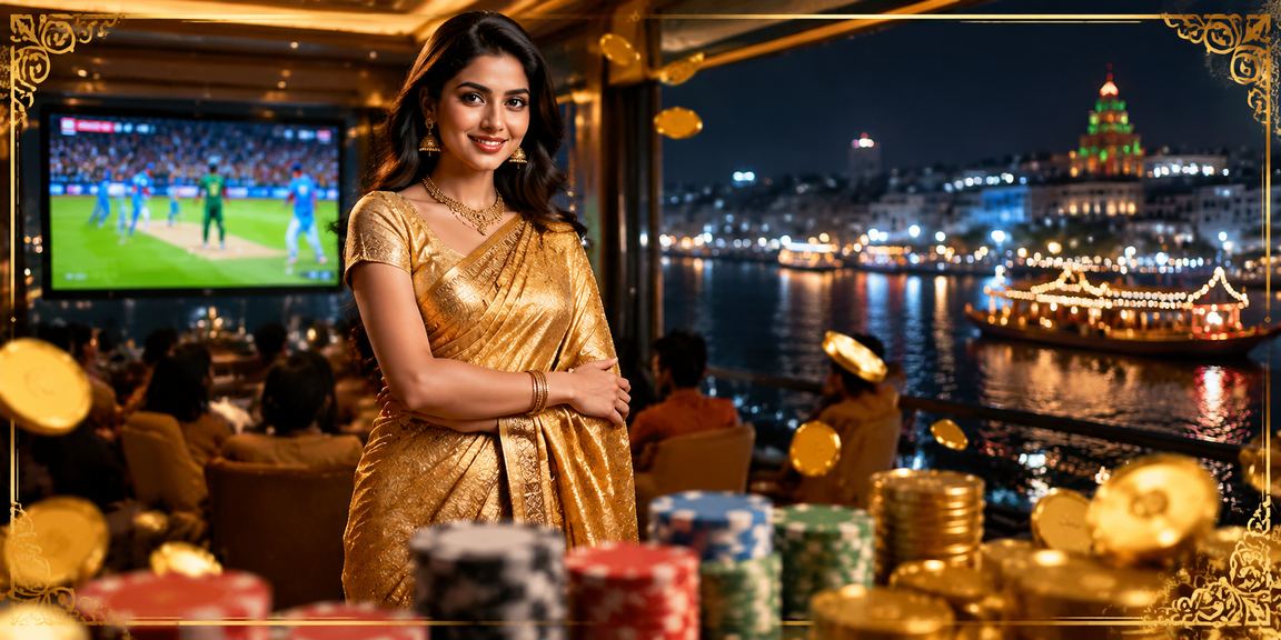 বরিশালে ঐতিহ্যবাহী পোশাকে একজন ব্যবহারকারী ক্রিকেট বেটিং উপভোগ করছেন