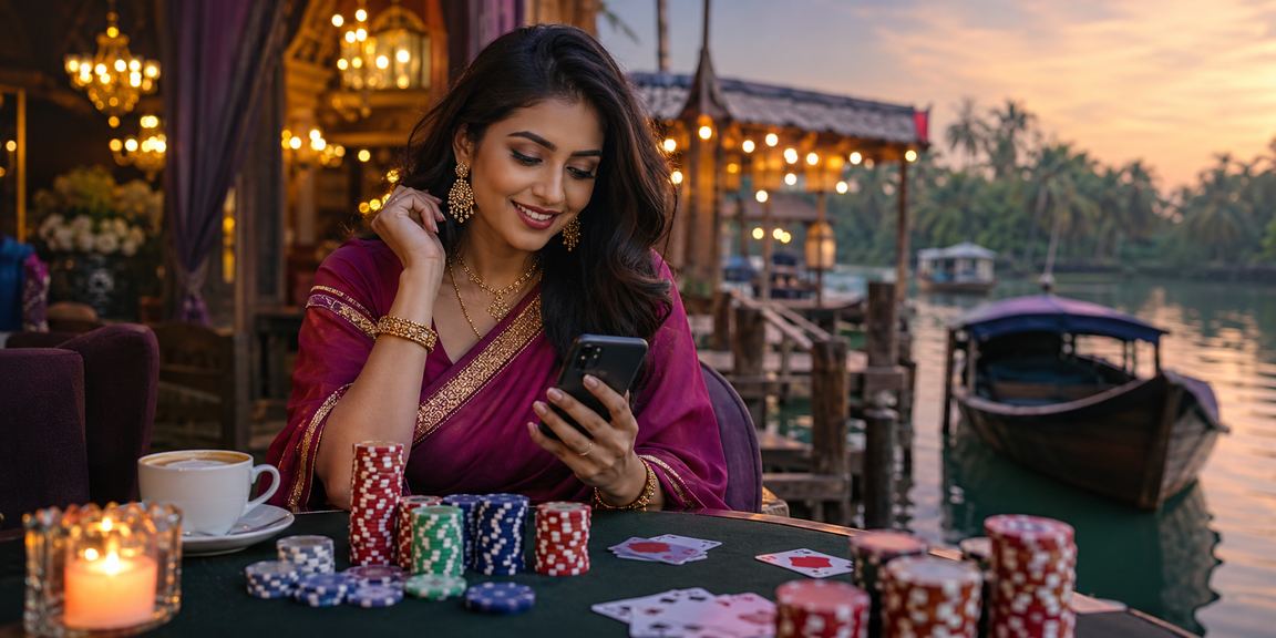 রংপুরে বাংলাদেশি তরুণী মোবাইলে জ্যাকপট গেম উপভোগ করছেন